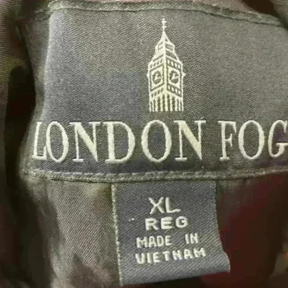 London fog mens black jacket xl - Picture 4 of 5